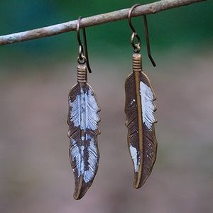 Jewelry - BOHO Feather Brass Earrings Jewelry - BOHO Feather Brass Earrings